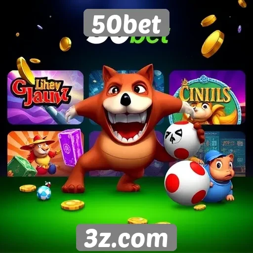 Jogos populares disponíveis no portal 50bet